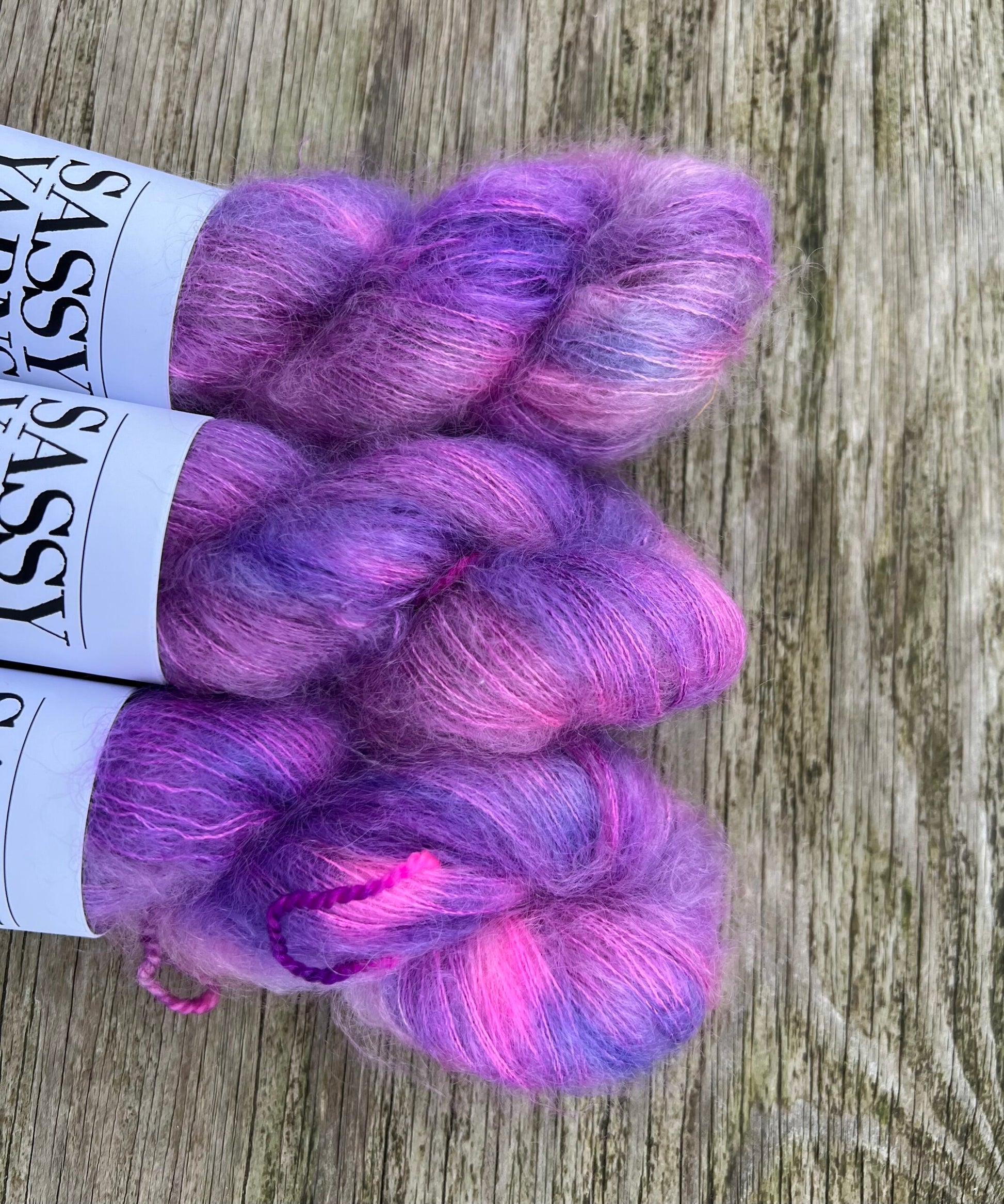 Kid silk mohair - Pæoner - View 2