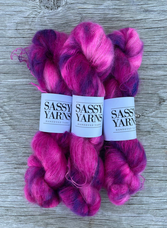 Kid silk mohair - Magenta
