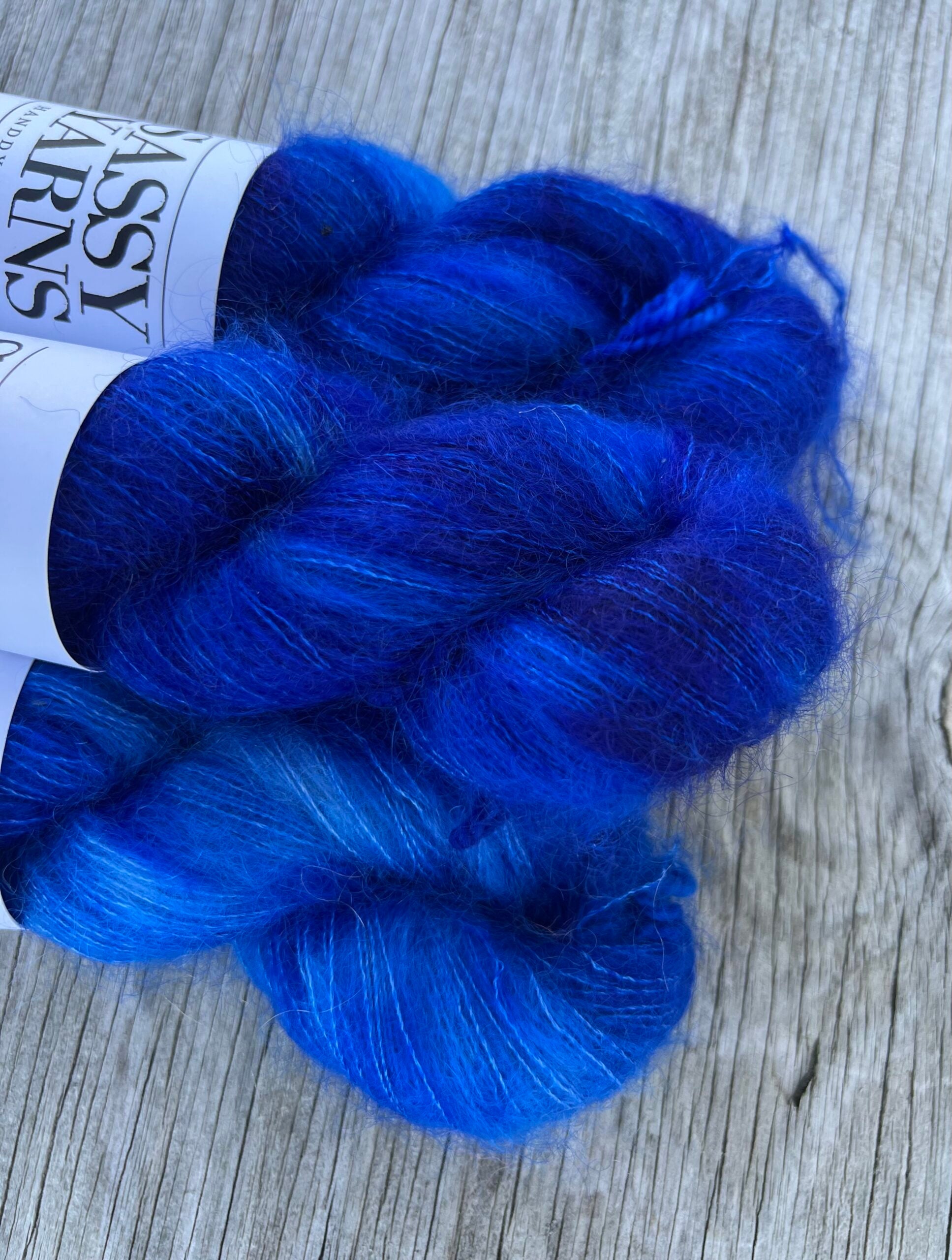 Kid silk mohair - Royal - View 2