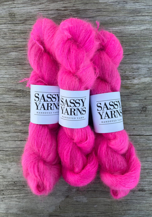 Kid silk mohair - Pink