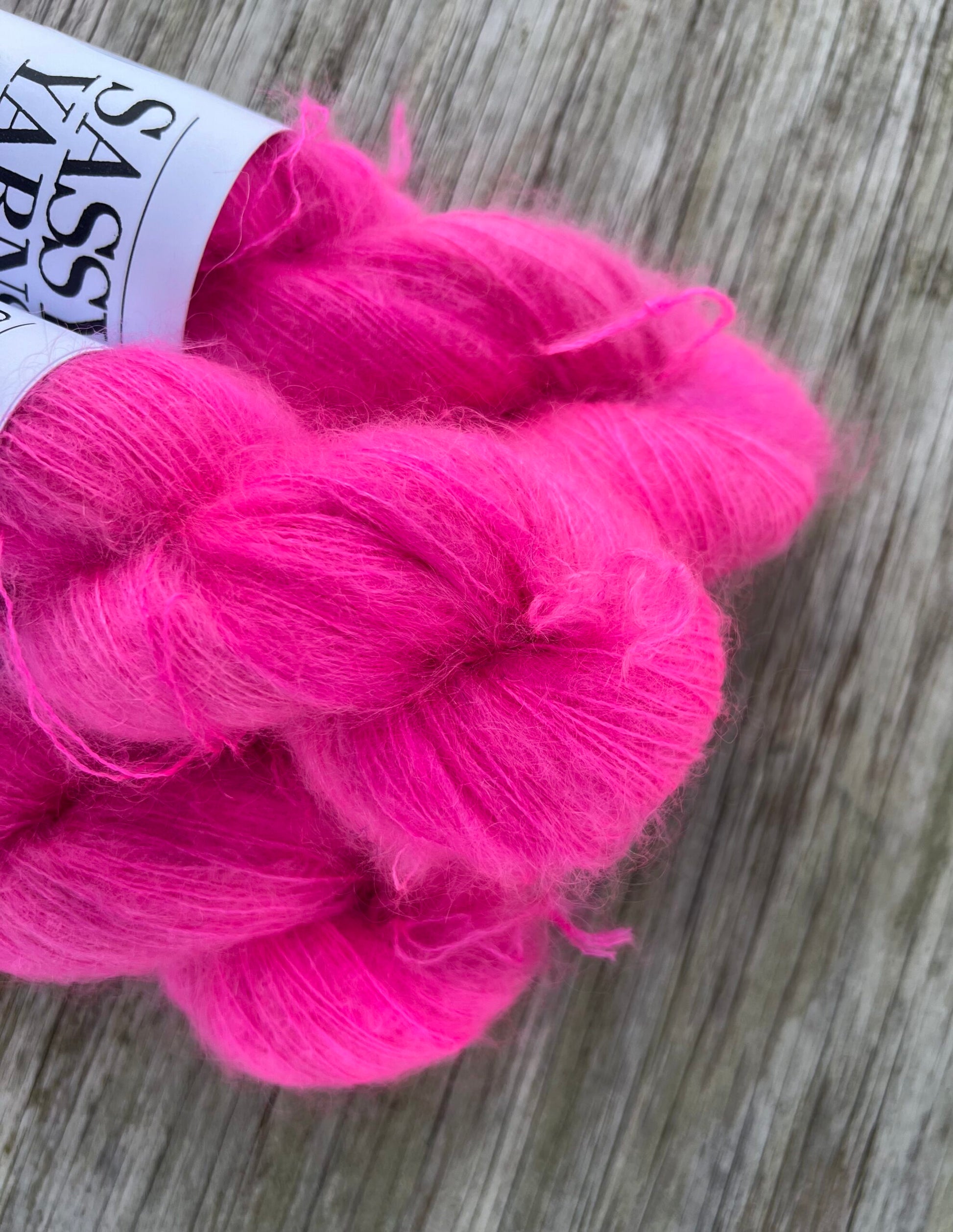 Kid silk mohair - Pink - View 2