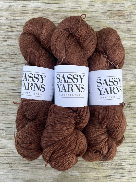 Merino lace 800 - Chokolade