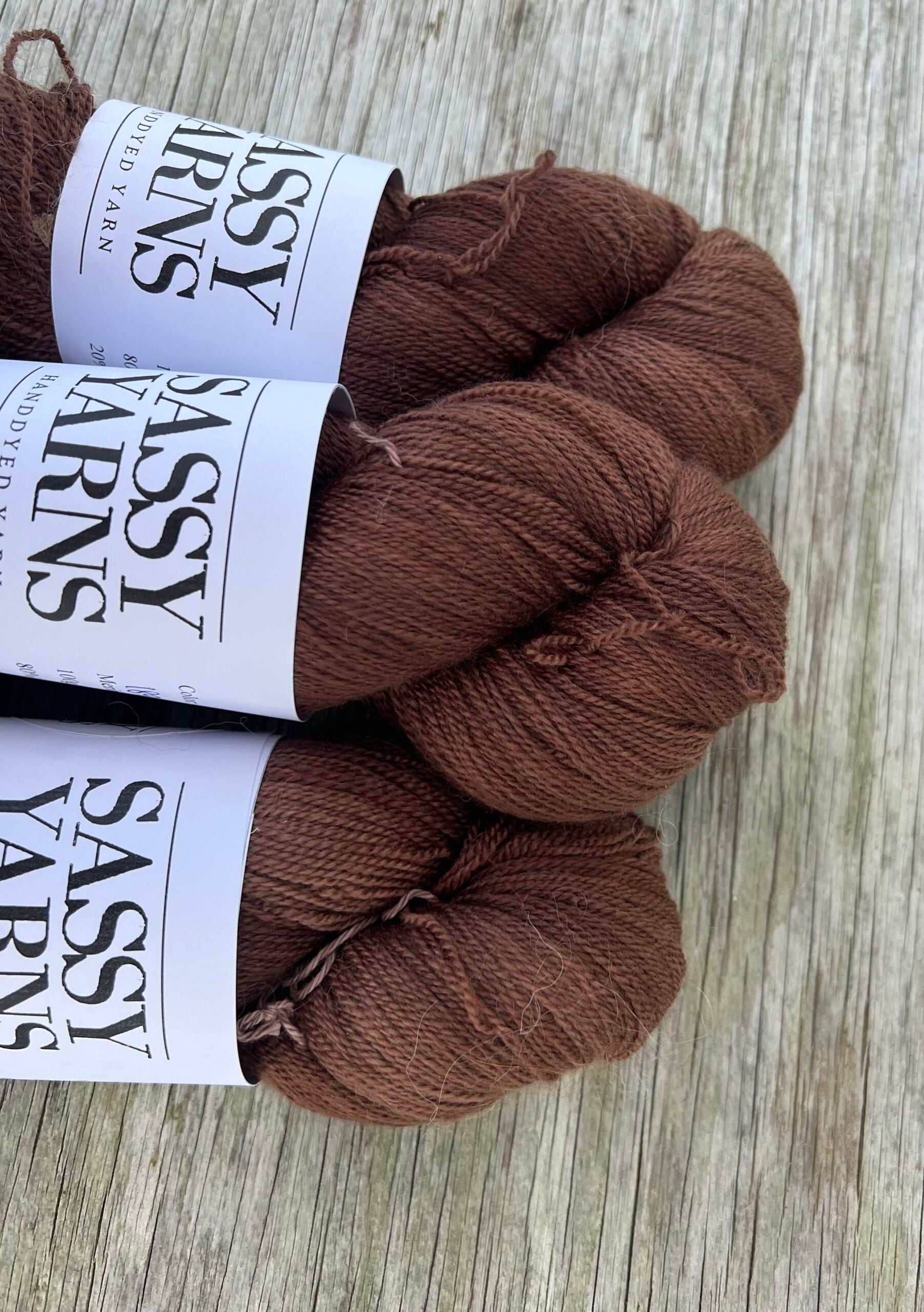 Merino lace 800 - Chokolade - View 2