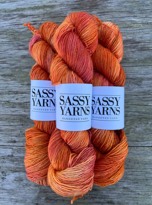 Merino Singles glitter - Pumpkin Spice