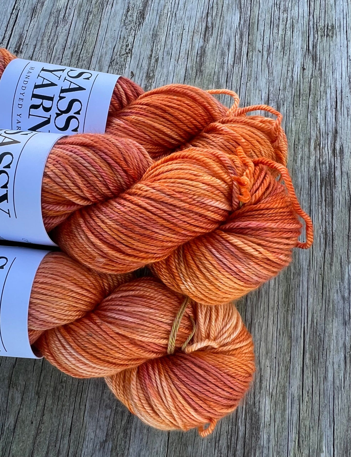 Merino Silk DK - Pumpkin Spice - View 2