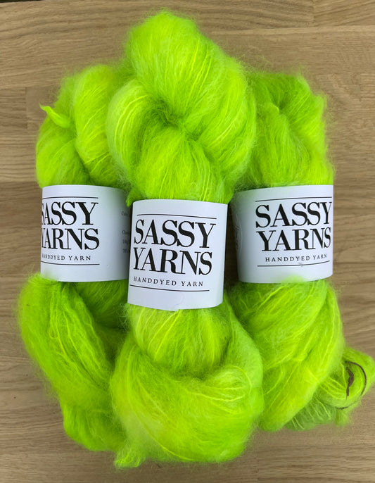 Chunky/fed Mohair - Sure æbler