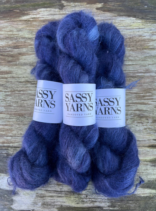 Kid silk mohair - Navy