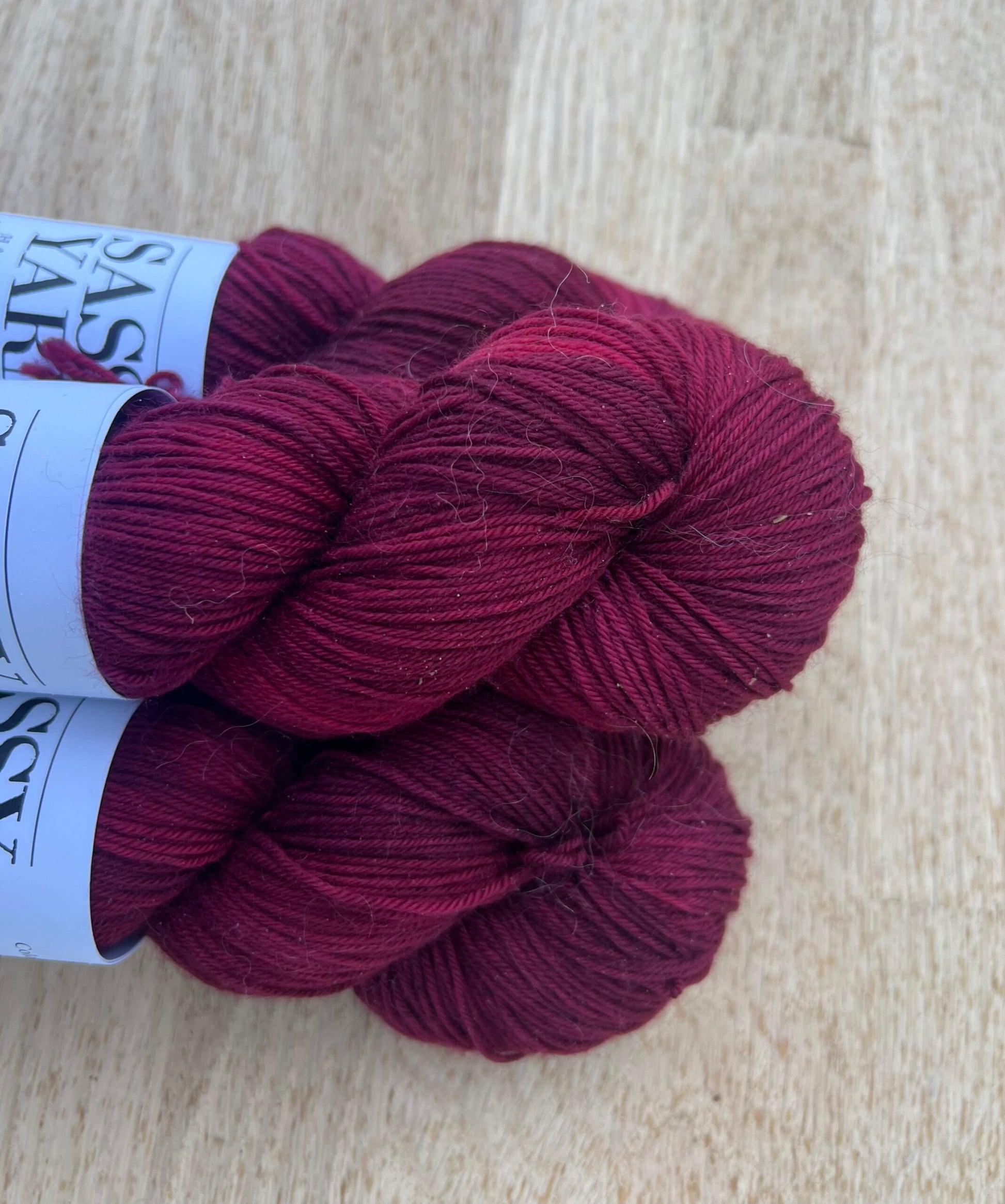 Merino Fingering - Rødvin - View 2