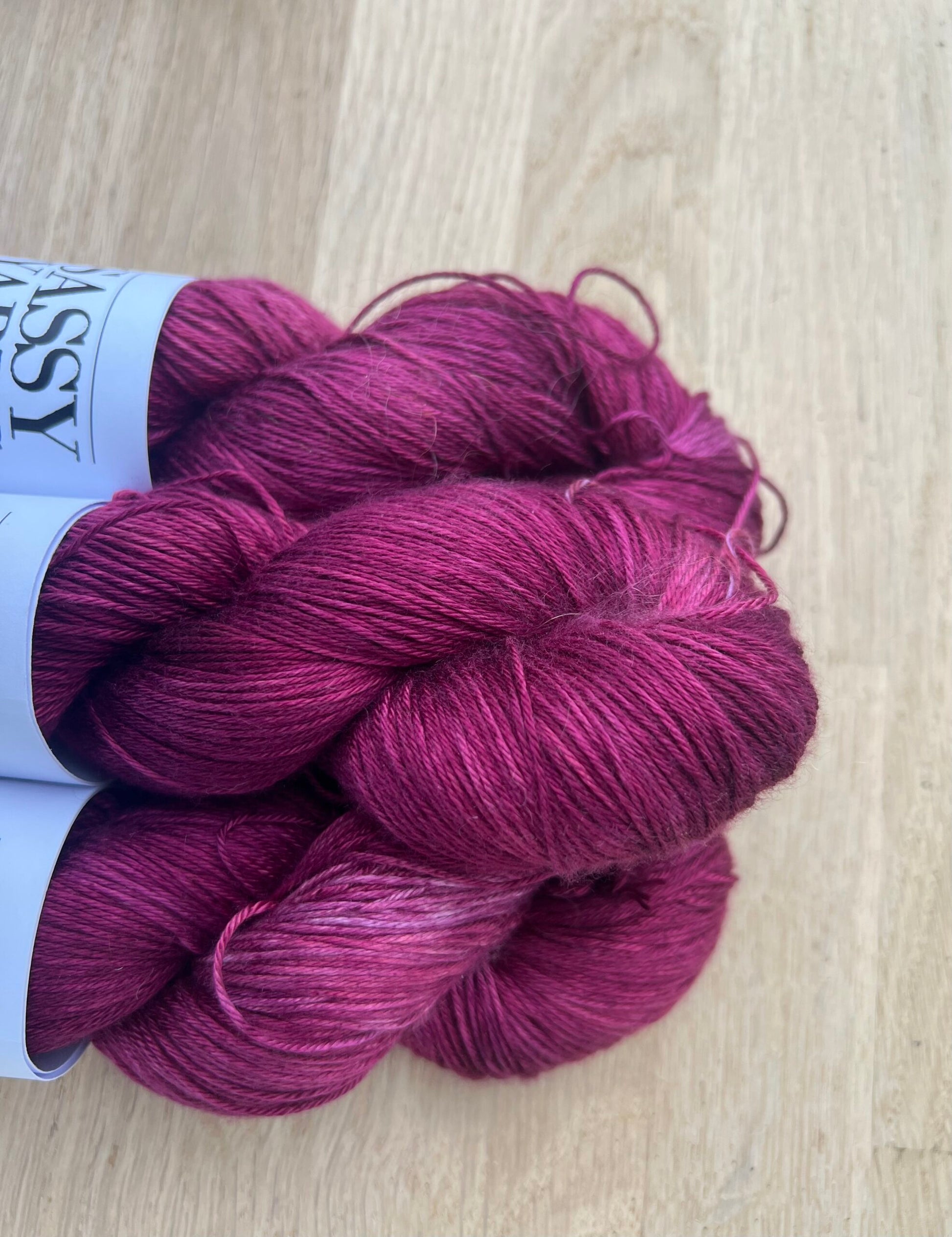 Pure Silk - Rødvin - View 2