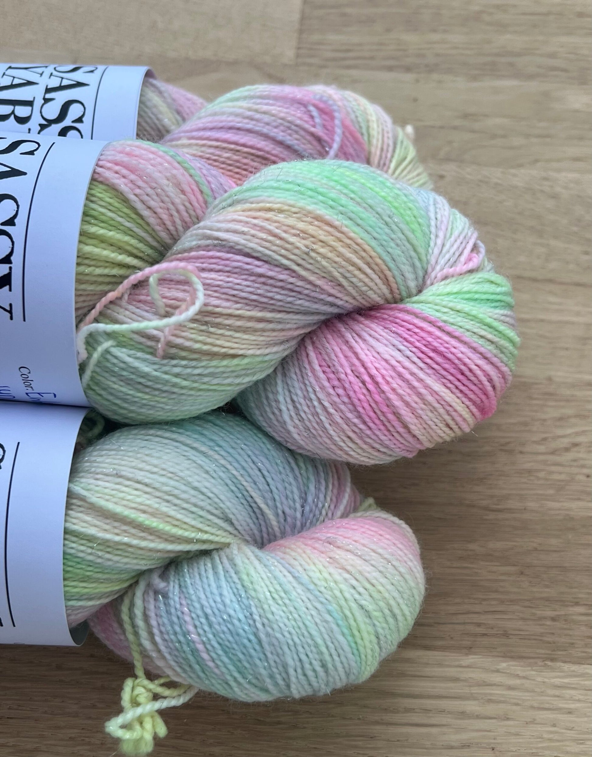 Merino Sølv Glitter Sock - Enhjørninge Prutter - View 2