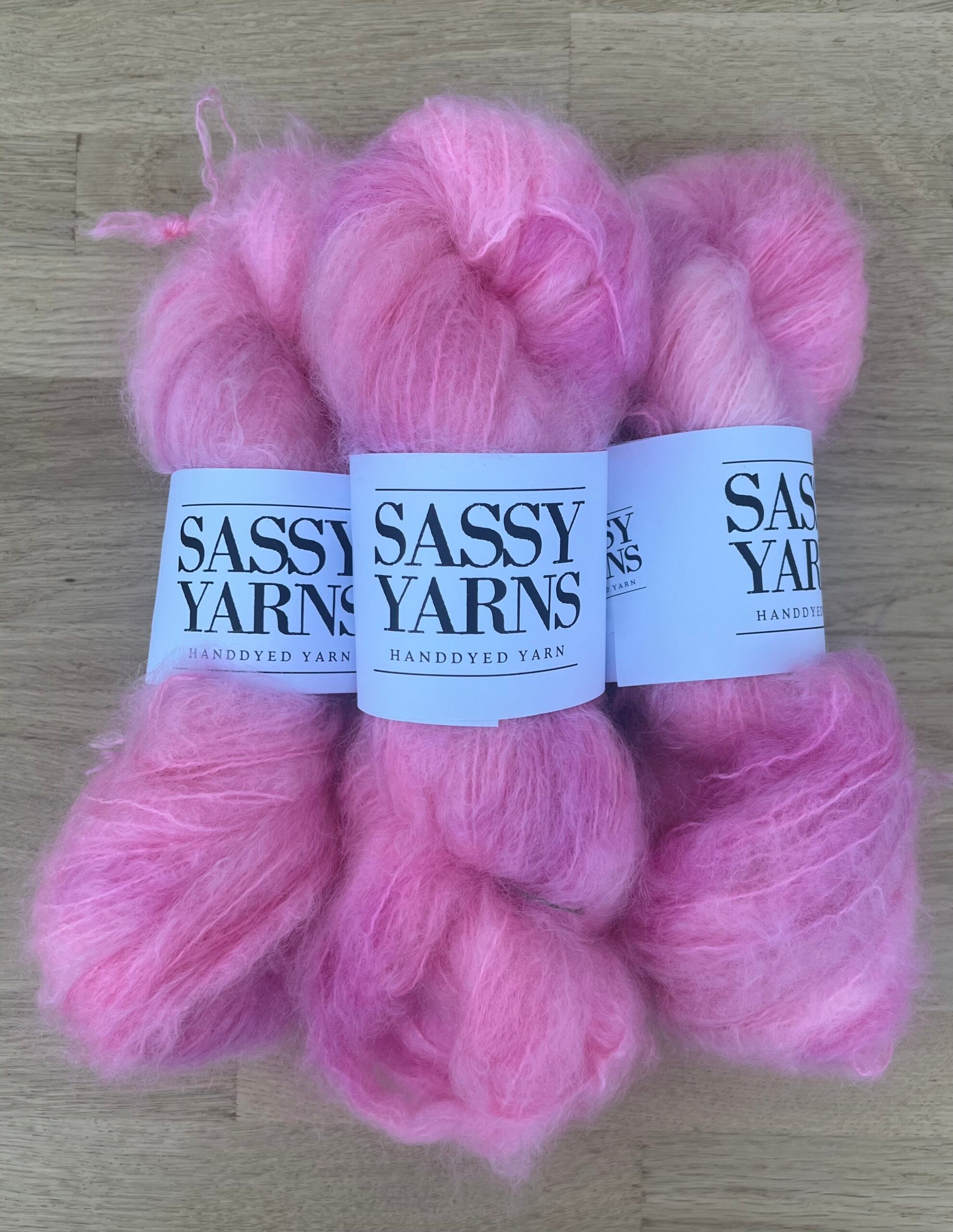 Chunky/fed Mohair - Candyfloss