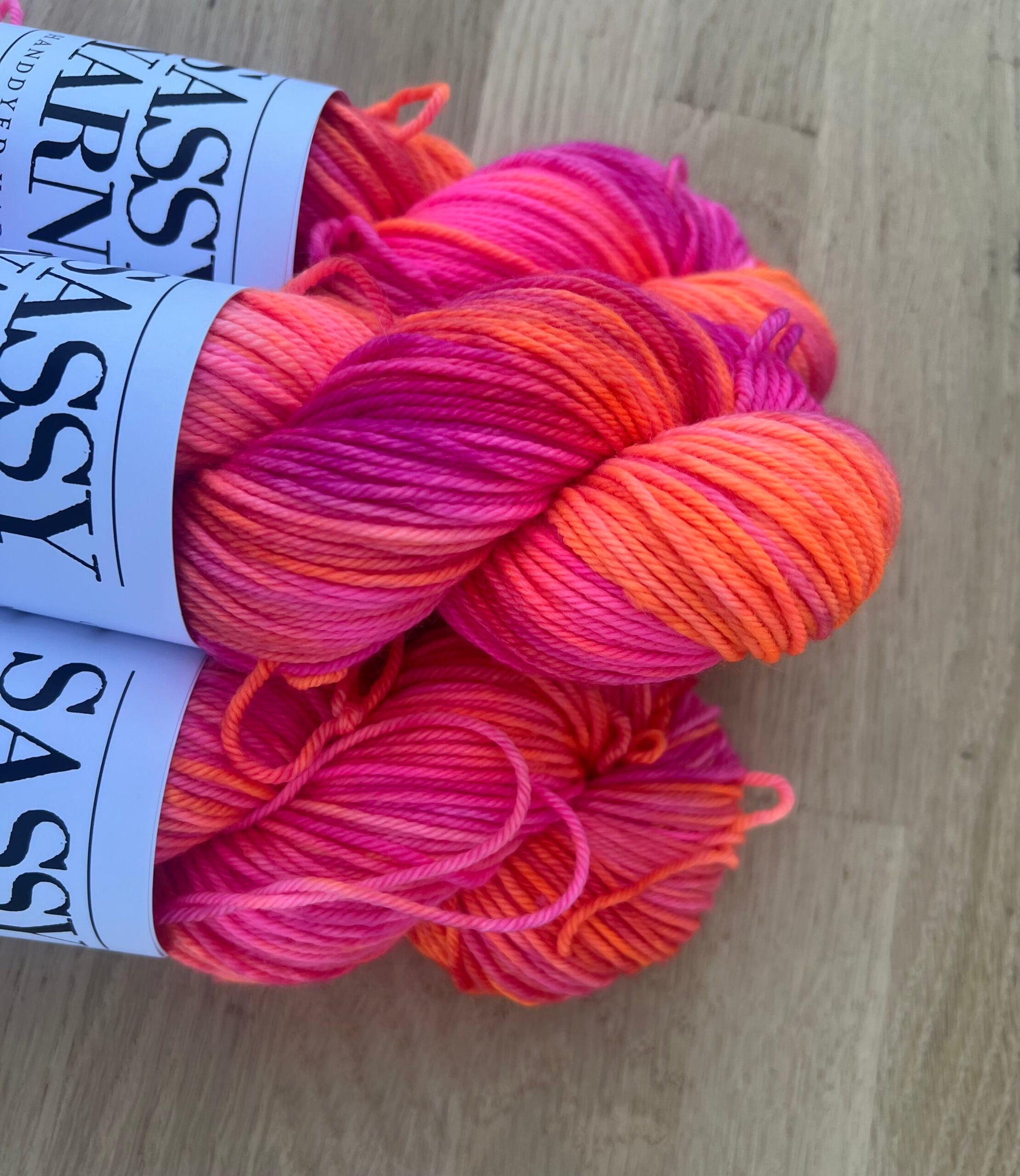 Merino DK - Tequila Sunrise - View 2