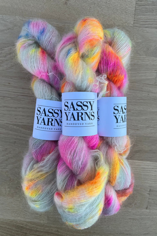 Kid silk mohair - Forår