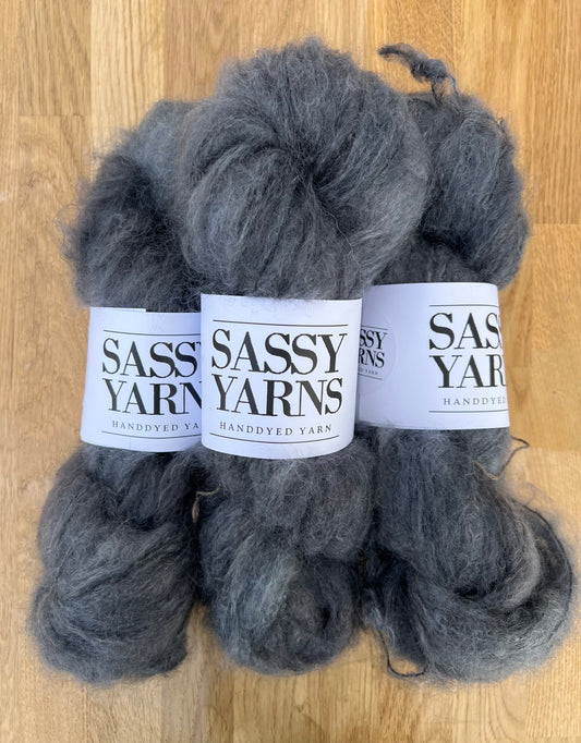 Chunky/fed Mohair - Koks