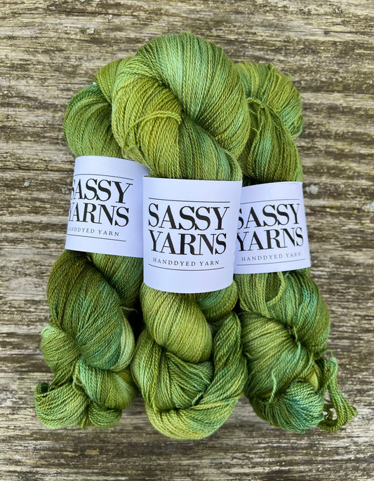 Merino lace 800 - Grønne Oliven