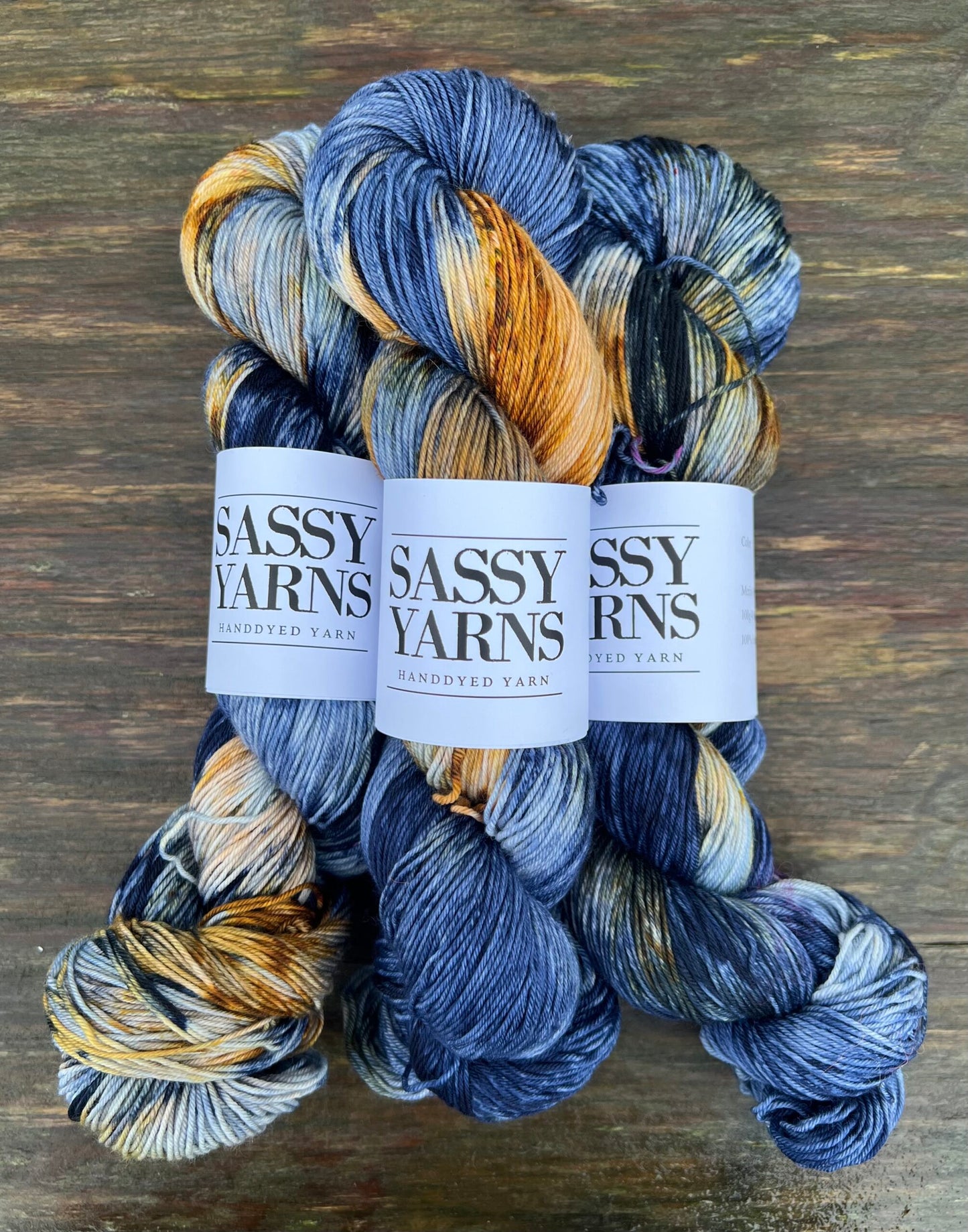 Merino Fingering - Mørk Vinter