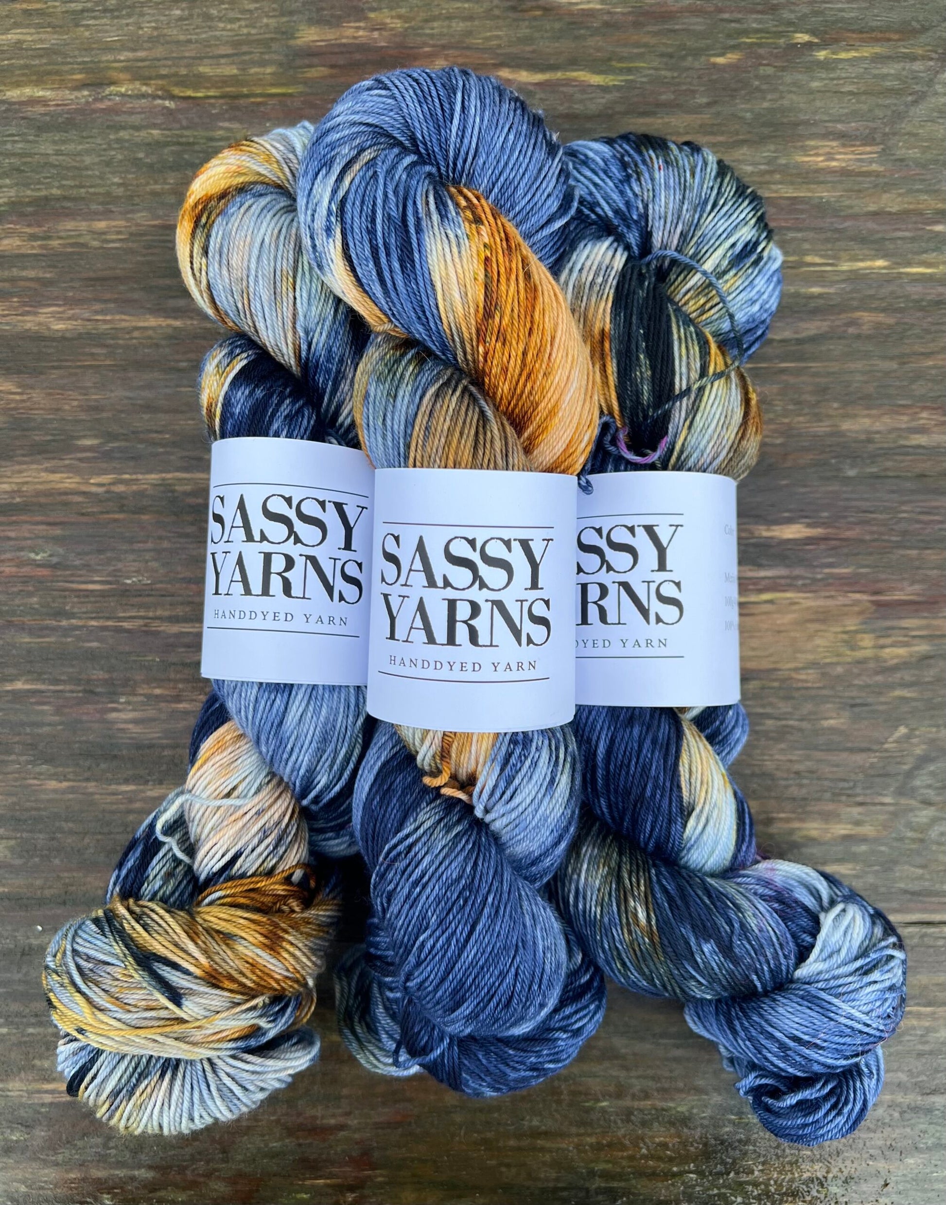 Merino Fingering - Mørk Vinter