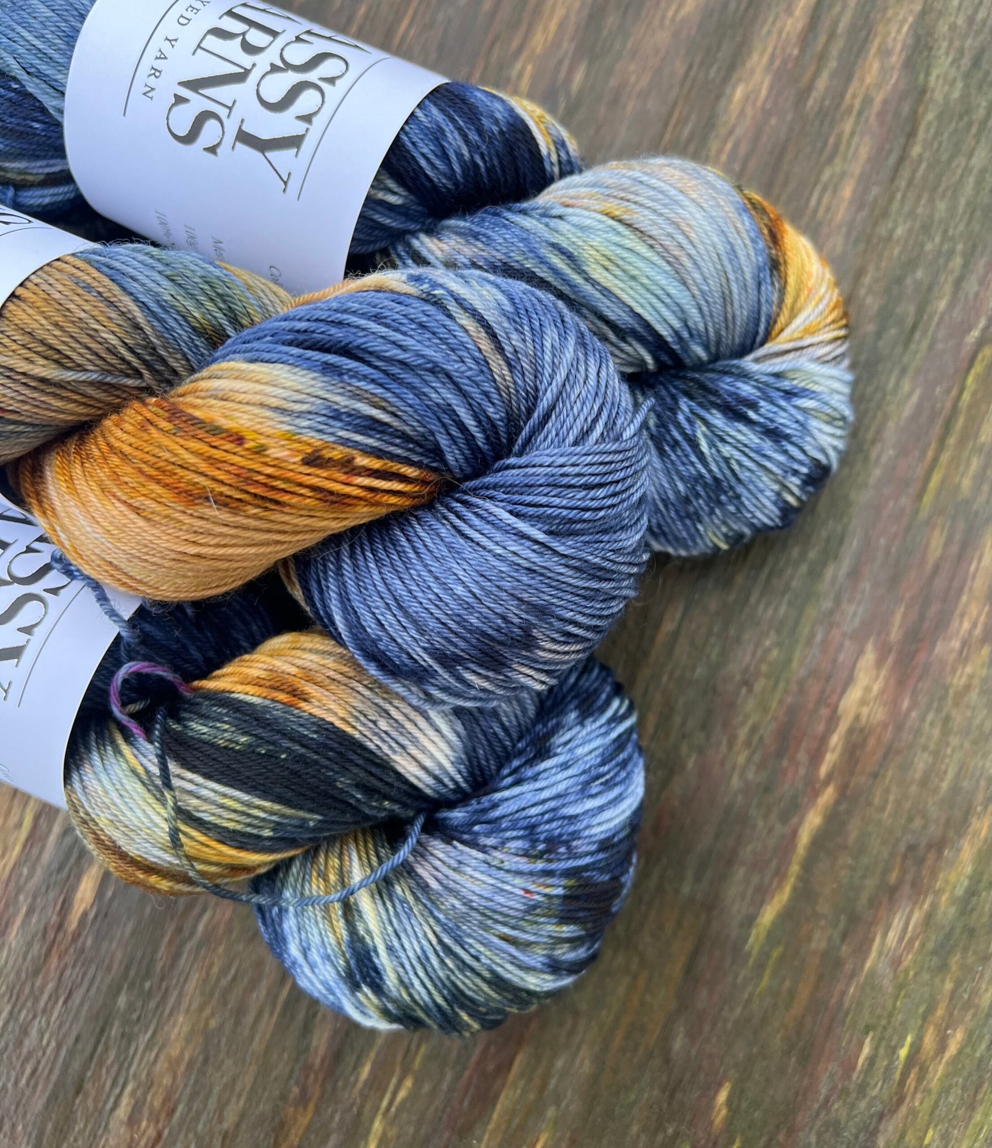 Merino Fingering - Mørk Vinter - View 2