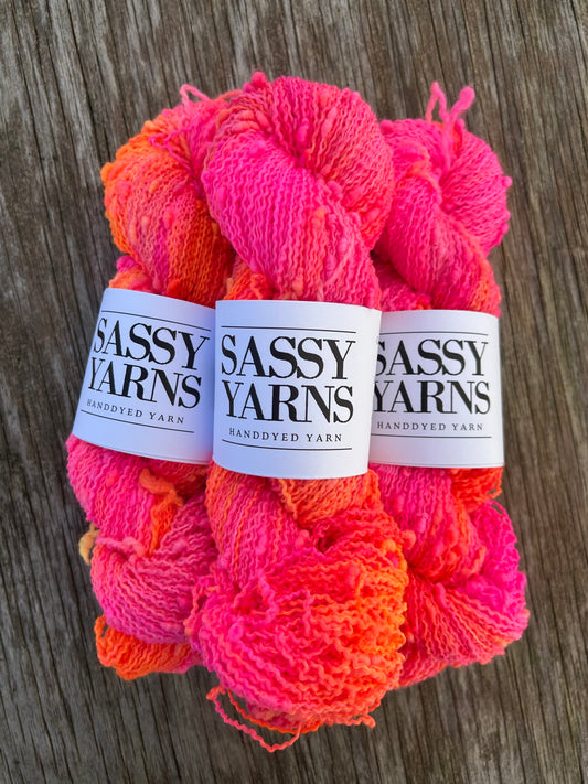 Merino Slub - Tequila Sunrise