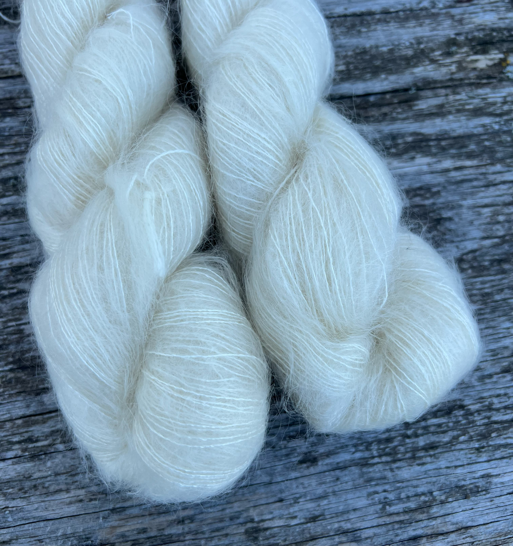 Kid silk mohair - ufarvet - View 2
