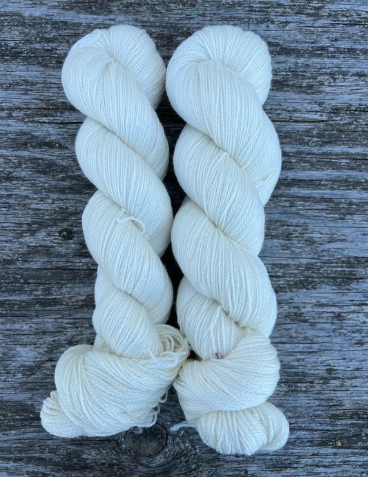 Merino lace - ufarvet